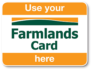 Use your Farmlands card here