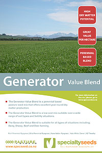 Click here to see more information about our Generator Value Blend