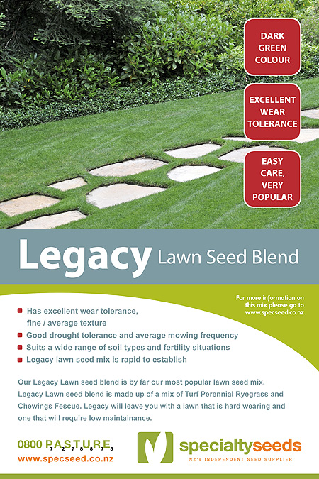 Click here for more information on Legacy Lawn Seed