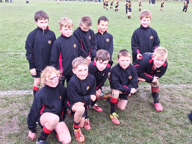 Lincoln Under 8 Rugby Team - sponsored by Specialty Seeds.