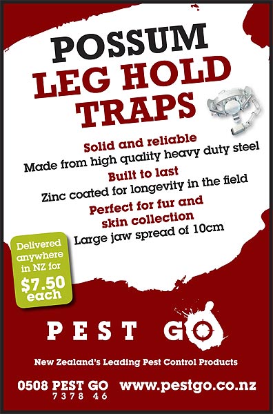 Click here to check out the Pest Go Possum Traps