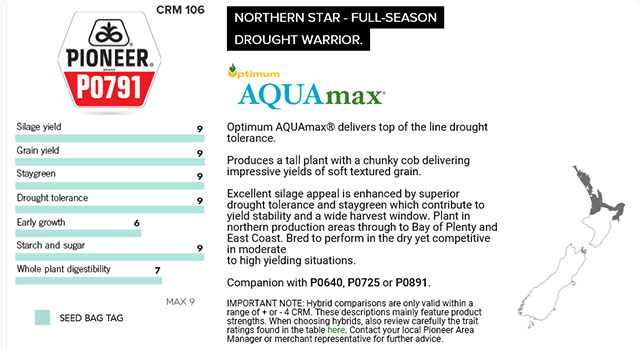 Pioneer 0791 Maize brochure