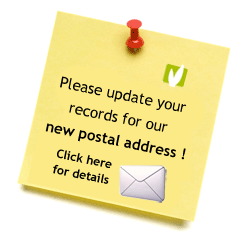 Click here to see our new postal address